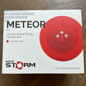 NEW MyoStorm's Meteor self-heating, vibrating, massage therapy ball